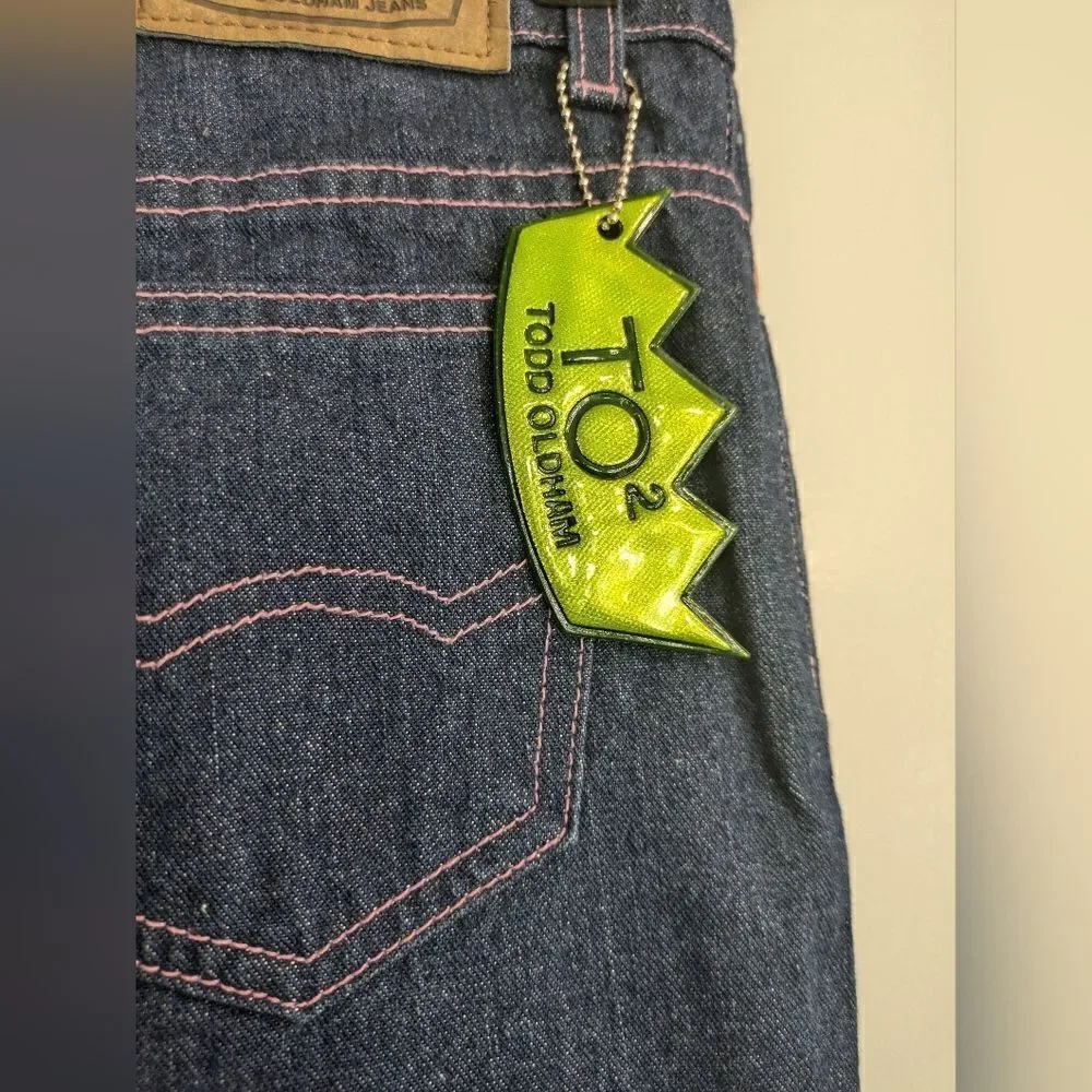 Todd Oldham peddle jeans vintage 90s Dead stock